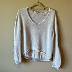 Margaret O’Leary Cutout Sleeve Sweater